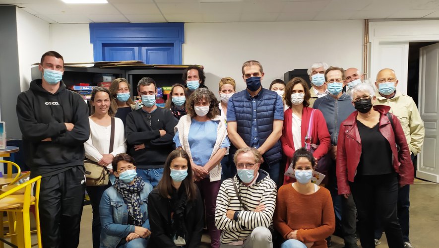 Participants à l'AG de l'association Locollective 2021